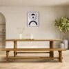 Banc De Salle à Manger En Teck - Coloris : Naturel - LENIDA -Mobilia Boutique banc 13147305
