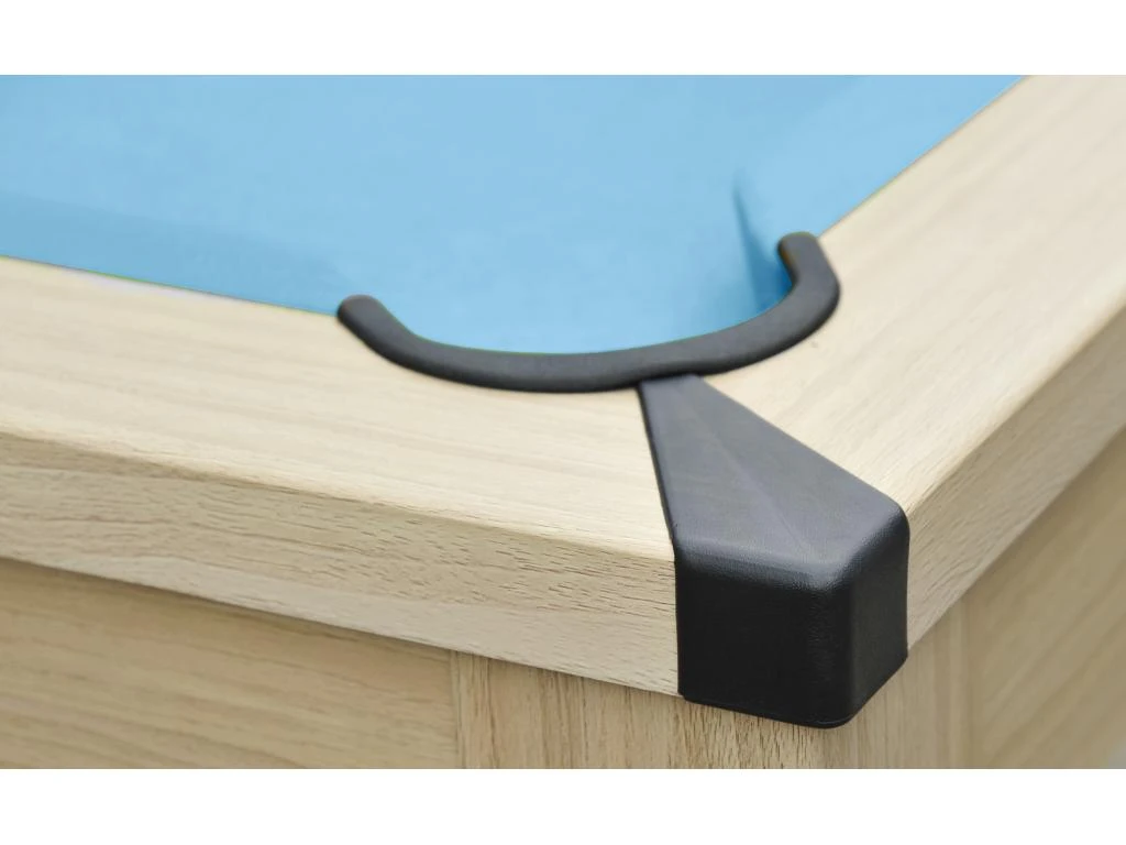 Table Transformable - Billard & Ping-pong BALTHAZAR - 213*112*81.5cm - Bleu 10 Table Transformable - Billard & Ping-pong BALTHAZAR - 213*112*81.5cm - Bleu – Image 8