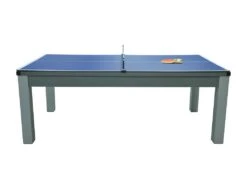 Table Transformable - Billard & Ping-pong BALTHAZAR - 213*112*81.5cm - Gris -Mobilia Boutique billard 381051