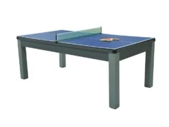 Table Transformable - Billard & Ping-pong BALTHAZAR - 213*112*81.5cm - Gris -Mobilia Boutique billard 381053