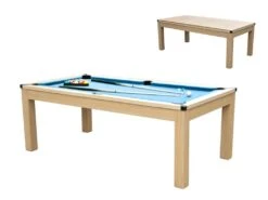 Table Transformable - Billard & Ping-pong BALTHAZAR - 213*112*81.5cm - Bleu 15 Table Transformable - Billard & Ping-pong BALTHAZAR - 213*112*81.5cm - Bleu -Mobilia Boutique billard 405197