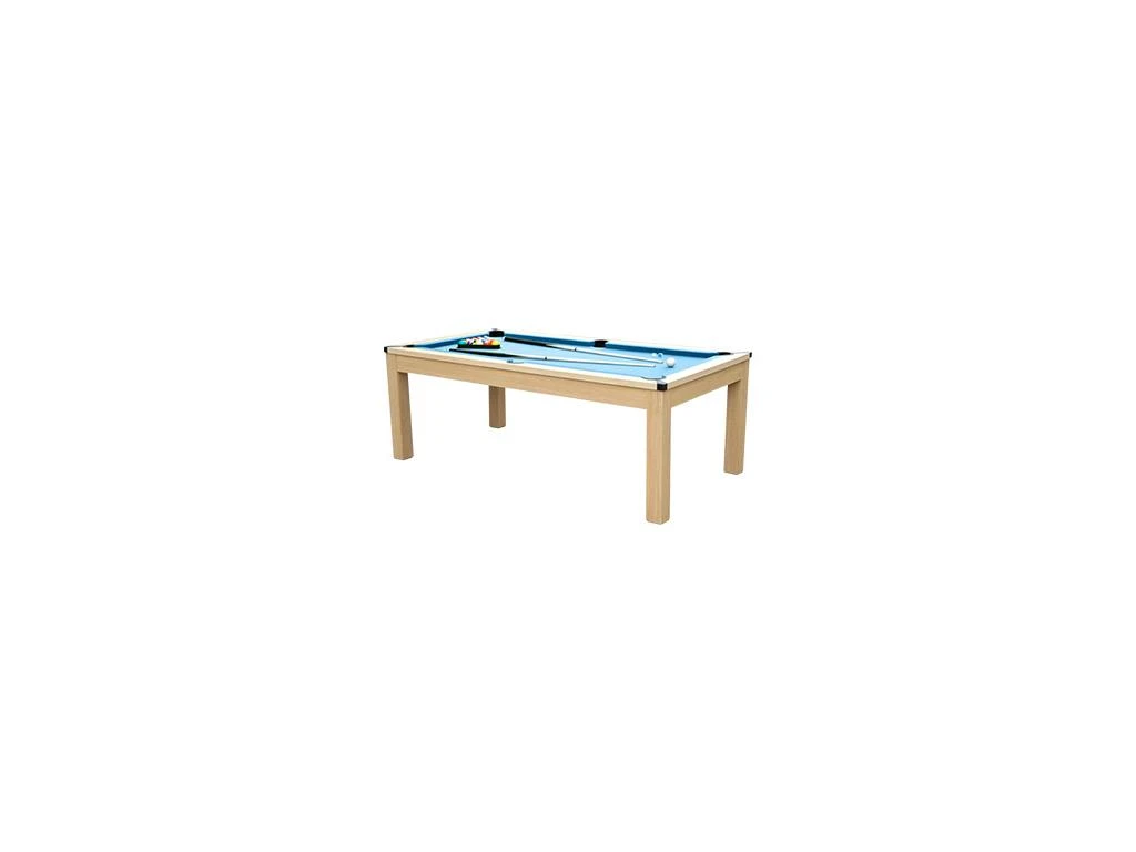 Table Transformable - Billard & Ping-pong BALTHAZAR - 213*112*81.5cm - Bleu 6 Table Transformable - Billard & Ping-pong BALTHAZAR - 213*112*81.5cm - Bleu – Image 4