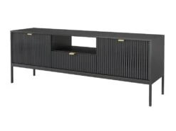Ensemble Buffet Et Meuble TV Noir - Séjour Contemporain LIOUBA -Mobilia Boutique buffet 10902765