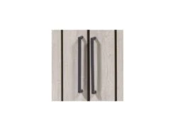 Argentier 4 Portes Chêne Blanchi à LEDs - LIERRE -Mobilia Boutique buffet 11127659