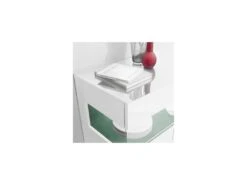 Buffet 3 Portes Laqué Blanc à LEDs - TARENTE N°2 -Mobilia Boutique buffet 11133315