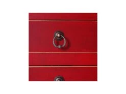 Meuble D'entrée 2 Portes, 8 Tiroirs Rouge Meuble Chinois - PEKIN -Mobilia Boutique buffet 11134241