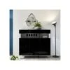 Buffet 3 Portes Laqué Noir à LEDs - TARENTE N°1 -Mobilia Boutique buffet 11134973
