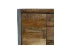 Buffet 2 Portes 3 Tiroirs 3 Niches Bois/Metal - JINK -Mobilia Boutique buffet 11134991