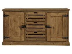 Buffet Ottawa En Bois 2 Portes 3 Tiroirs