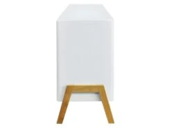 Buffet 2 Portes 2 Tiroirs - Niche De Rangement - Bois - L 175 X P 40 X H 75 - ERZA -Mobilia Boutique buffet 13013341