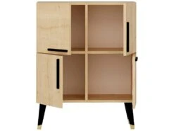 Meubles En Chêne Saphir Avec Panneaux De Particules 100% Mélaminés. 70x90x35 -Mobilia Boutique buffet 13047509