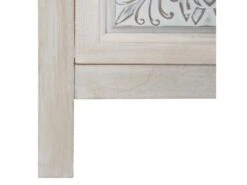 Commode Buffet Blanche À 3 Tiroirs Pour Vos Rangement, Dimensions L. 48 X P. 34 X H. 80 Cm -Mobilia Boutique buffet 13047597