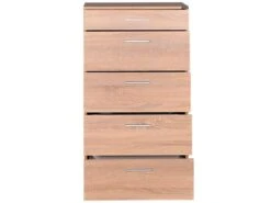 Buffet Meuble Sonoma Avec 100% Aggloméré Plaqué En Mélamine. 60x108x44 -Mobilia Boutique buffet 13047713