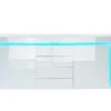 Buffet à LED SUZANE Laqué Blanc Brillant 170cm 2 Buffet à LED SUZANE Laqué Blanc Brillant 170cm -Mobilia Boutique buffet 14409853