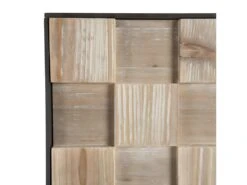 CLEMENCE - Buffet 2 Portes Bois Sapin Et Pieds Métal -Mobilia Boutique buffet 14652339