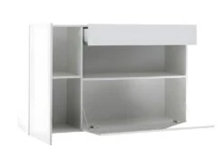 Buffet ALTAIR - 2 Portes & 1 Tiroir - Coloris : Blanc Laqué -Mobilia Boutique buffet 16575465