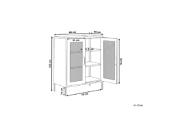 Buffet En Acier Vert WAKATIPU -Mobilia Boutique buffet 16701551