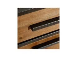 Buffet 3 Portes 3 Tiroirs Bois/Métal - CINCINNATI 12 Buffet 3 Portes 3 Tiroirs Bois/Métal - CINCINNATI -Mobilia Boutique buffet 17623279