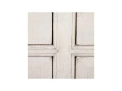 Buffet 4 Tiroirs 2 étagères Bois De Pin Blanchi - ARRABIA -Mobilia Boutique buffet 17623341