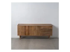 Buffet 2 Portes 3 Tiroirs Bois Brut - PAOLI -Mobilia Boutique buffet 17623351