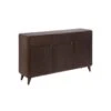 Buffet 3 Portes Bois Marron Foncé - VAJA -Mobilia Boutique buffet 17623647