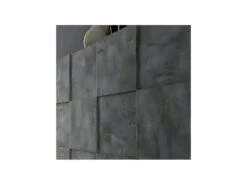 Buffet 2 Portes 4 Tiroirs Béton Ciré Foncé - TICATO -Mobilia Boutique buffet 17623667