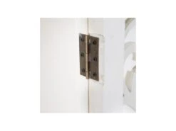 Buffet 3 Portes Verre/Bois Blanc - BYSHA -Mobilia Boutique buffet 17623729