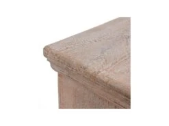 Buffet 4 Portes Bois Blanchi Fleurs - JANAMA -Mobilia Boutique buffet 17623941