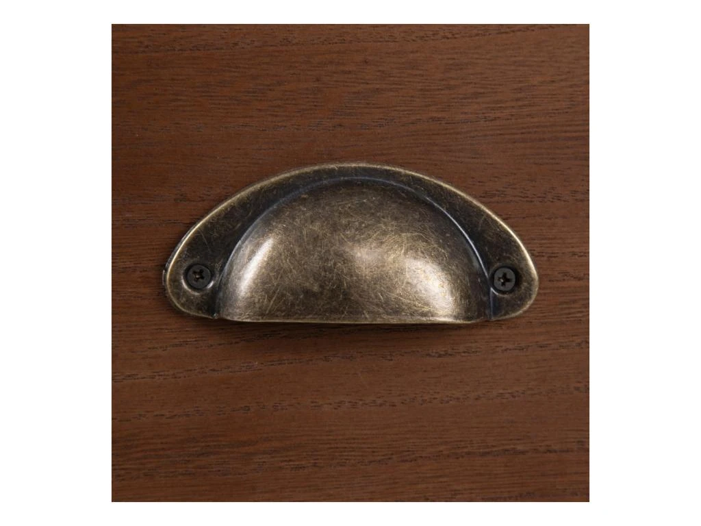 Meuble D'entrée 11 Tiroirs Bois/Rotin - BISCUIT 8 Meuble D'entrée 11 Tiroirs Bois/Rotin - BISCUIT – Image 6