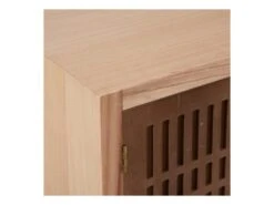 Buffet 2 Portes 4 Tiroirs Bois/Rotin - BISCUIT -Mobilia Boutique buffet 17624879