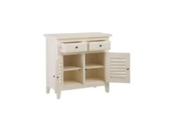 Buffet 2 Portes 2 Tiroirs Blanc Cassé - RIF -Mobilia Boutique buffet 17625055