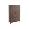 Armoire 2 Portes Bois De Mindi Marron - MIMA -Mobilia Boutique buffet 17625867