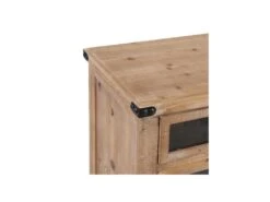 Buffet 2 Portes 5 Tiroirs Bois/Noir - VANIA -Mobilia Boutique buffet 17635573