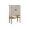 Armoire De Salon 2 Portes 1 Niche Bois/Taupe - ADRIANA -Mobilia Boutique buffet 17635951