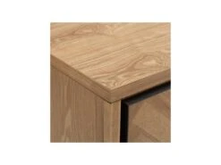 Meuble D'entrée 1 Porte 3 Tiroirs Bois/Métal - KIPSE -Mobilia Boutique buffet 17788593