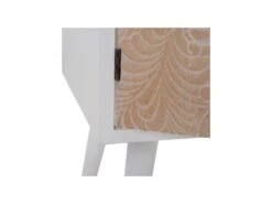 Buffet 4 Portes Bois Massif/Blanc - FLORETTE -Mobilia Boutique buffet 17788607