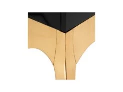 Armoire De Salon 2 Portes Papillon Noir/Bois - MARAVI -Mobilia Boutique buffet 17788943