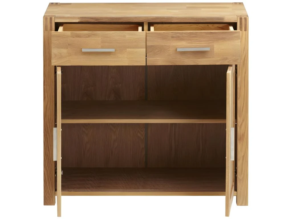 Buffet BROCELIANDE II - 2 Portes, 2 Tiroirs - Chêne Huilé 6 Buffet BROCELIANDE II - 2 Portes, 2 Tiroirs - Chêne Huilé – Image 4