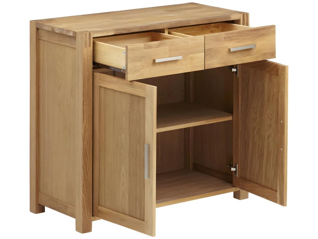 Buffet BROCELIANDE II - 2 Portes, 2 Tiroirs - Chêne Huilé 8 Buffet BROCELIANDE II - 2 Portes, 2 Tiroirs - Chêne Huilé – Image 6