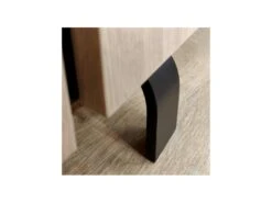 Armoire De Salon 1 Porte Chêne Clair/Ardoise - FOREST -Mobilia Boutique buffet 18273323