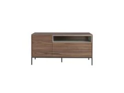 Buffet En Bois De Noyer Et Gris 3226 ANGEL CERDA -Mobilia Boutique buffet 18423949