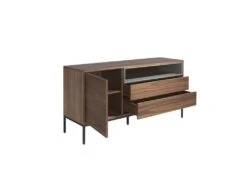 Buffet En Bois De Noyer Et Gris 3226 ANGEL CERDA -Mobilia Boutique buffet 18423963