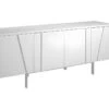 Buffet Et Acier Blanc 3112 ANGEL CERDA -Mobilia Boutique buffet 18424297