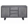 Bahut 2 Portes & 3 Tiroirs "Tajo" 150cm Gris -Mobilia Boutique buffet 19091399