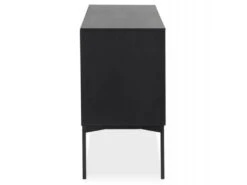 Buffet 3 Tiroirs & 2 Portes Design "Lasco" 160cm Noir 10 Buffet 3 Tiroirs & 2 Portes Design "Lasco" 160cm Noir -Mobilia Boutique buffet 19091869