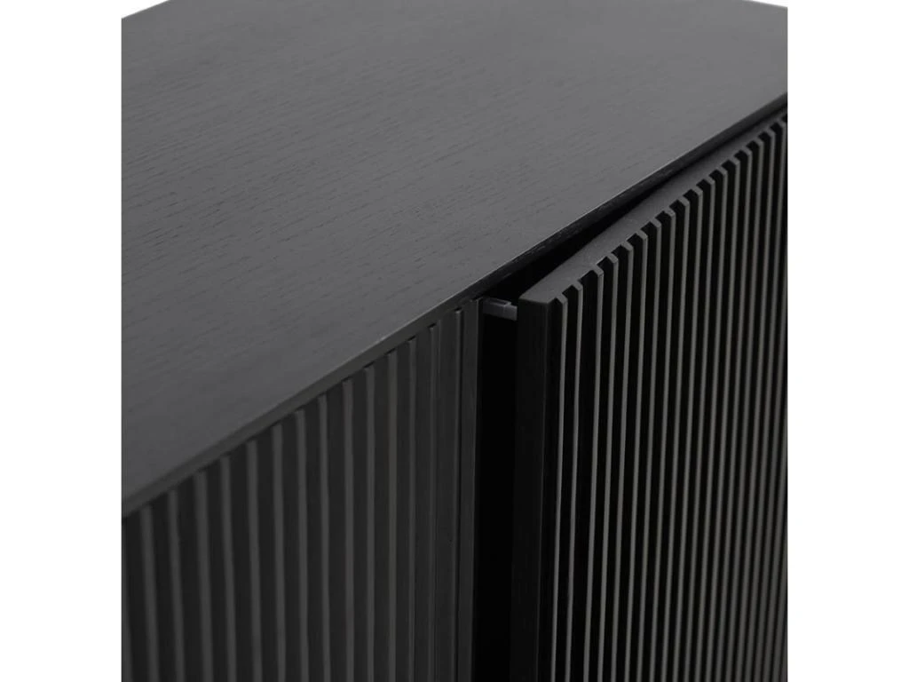 Buffet 3 Tiroirs & 2 Portes Design "Lasco" 160cm Noir 7 Buffet 3 Tiroirs & 2 Portes Design "Lasco" 160cm Noir – Image 5