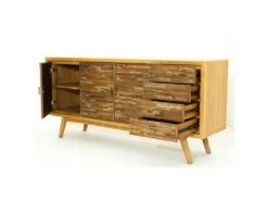 Buffet 3 Portes "Kapal" Naturel -Mobilia Boutique buffet 19092933