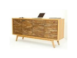 Buffet 3 Portes "Kapal" Naturel -Mobilia Boutique buffet 19092935
