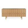 Buffet Design En Bois Massif "Porto II" 175cm Chêne -Mobilia Boutique buffet 19092953