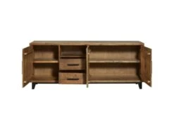 Buffet 3 Portes & 2 Tiroirs "Favola" 200cm Marron -Mobilia Boutique buffet 19092985